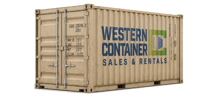 20-foot standard shipping container