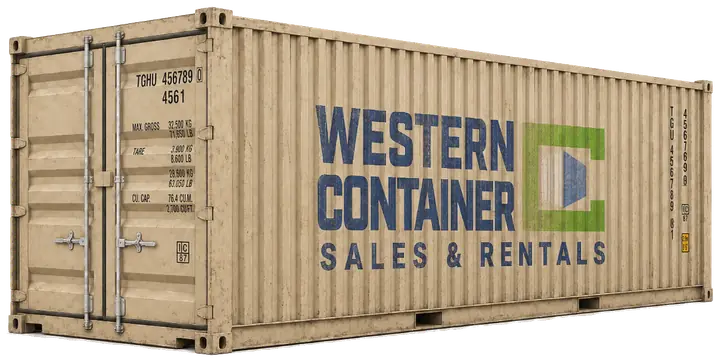 40-foot high cube shipping container