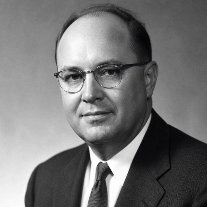 Archival-style portrait of Keith Tantlinger.